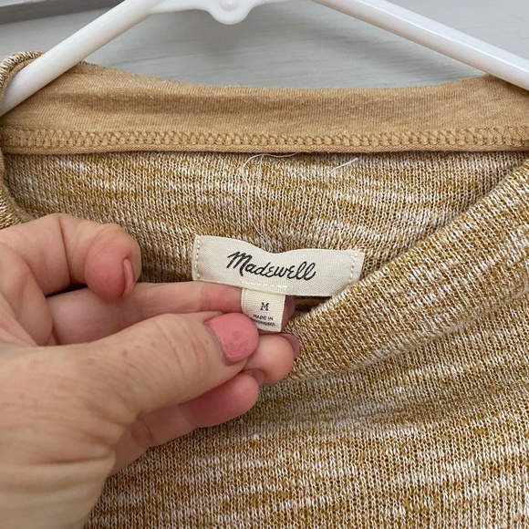 Madewell Tan Cowl Neck Sweater - Picture 2 of 6